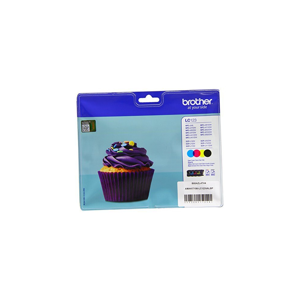 Produktbild för Brother LC123 Value Pack