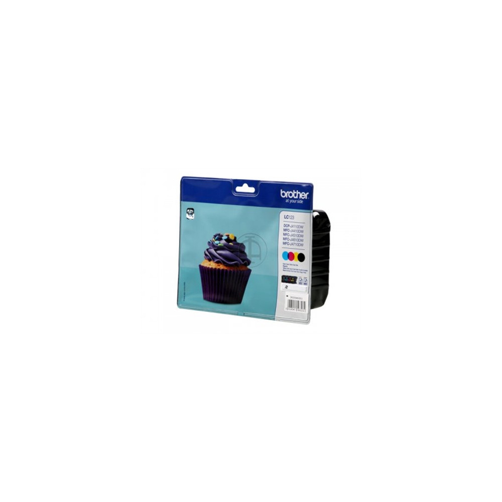 Produktbild för Brother LC123 Value Pack