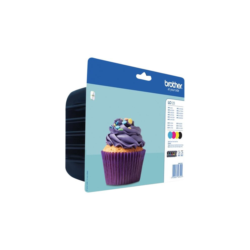Produktbild för Brother LC123 Value Pack