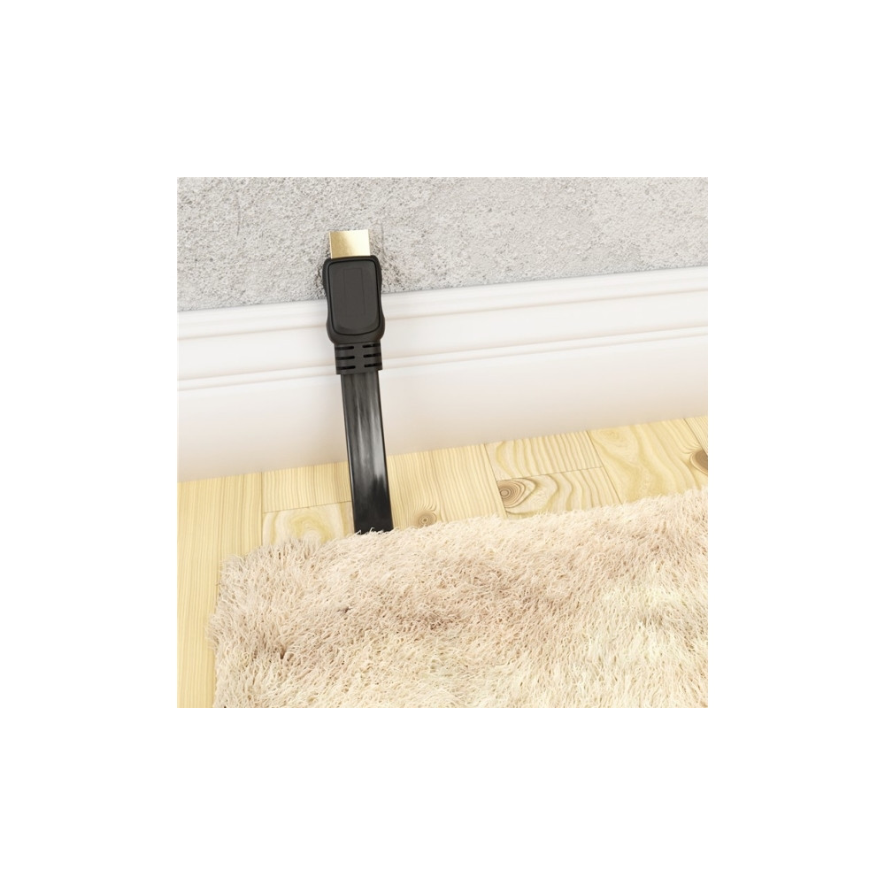Produktbild för Goobay 61279, 2 m, HDMI Typ A (standard), HDMI Typ A (standa...