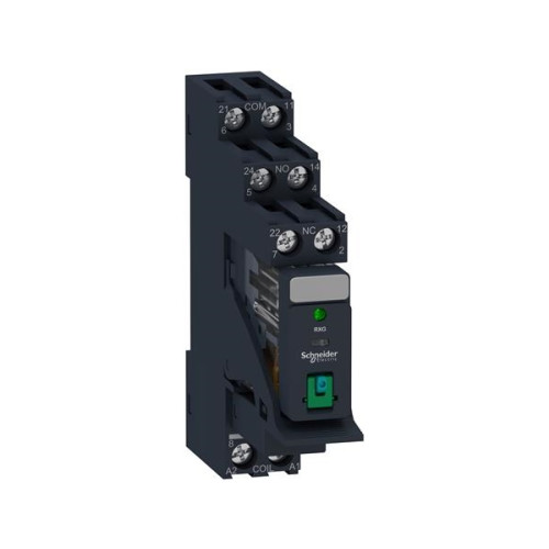 SCHNEIDER ELECTRIC Schneider Electric RXG22BDPV, Svart, 24 V, IP20 IEC 61810-1...