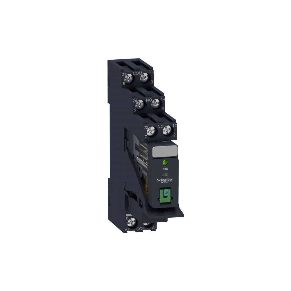 Produktbild för Schneider Electric RXG22BDPV, Svart, 24 V, IP20 IEC 61810-1...