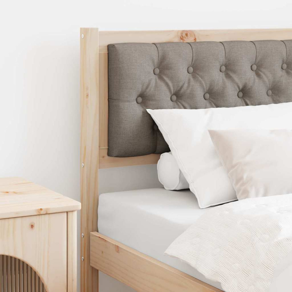 Produktbild för Huvudgavel Övrigt Brun och taupe 80 cm Massiv furu
