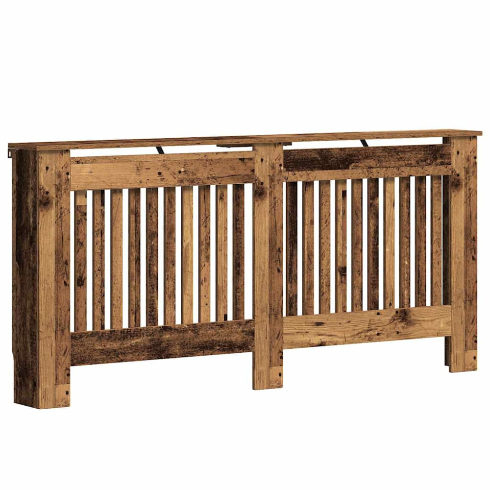 Produktbild för Radiatorlock Gammalt trä 172 x 19 x 81,5 cm Konstruerat trä