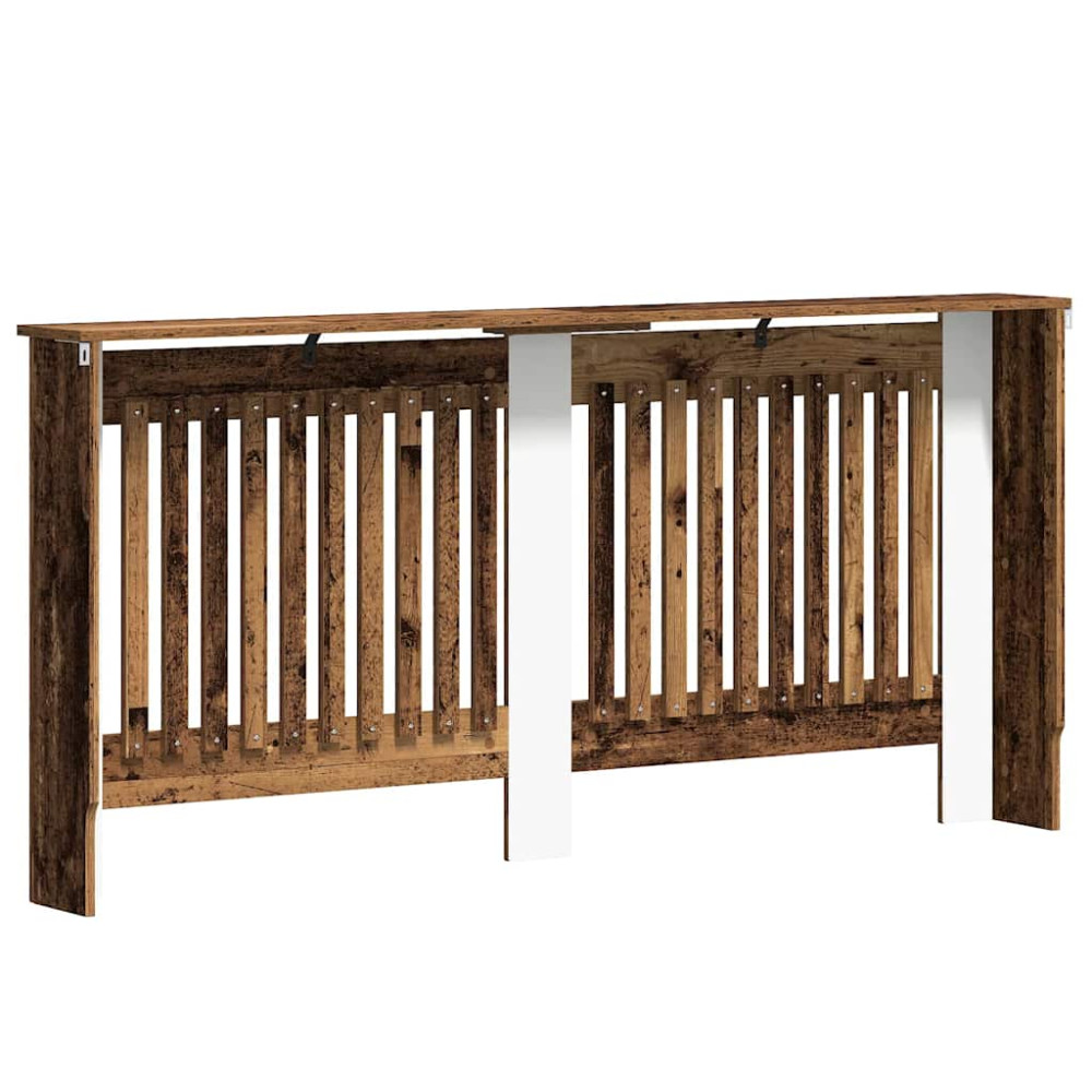 Produktbild för Radiatorlock Gammalt trä 172 x 19 x 81,5 cm Konstruerat trä