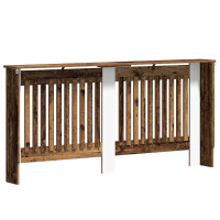 Produktbild för Radiatorlock Gammalt trä 172 x 19 x 81,5 cm Konstruerat trä