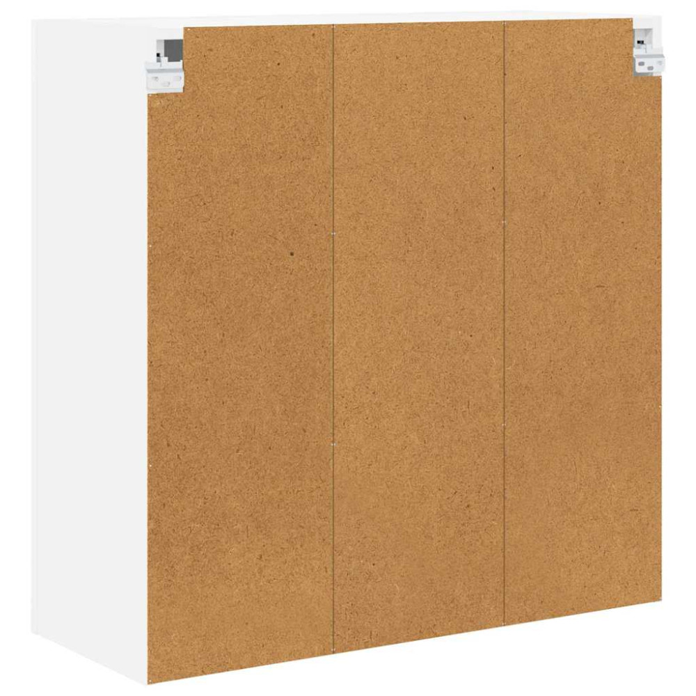 Produktbild för Hängande skåp med lagring Vit 80 x 31 x 80 cm Konstruerat trä