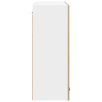 Produktbild för Hängande skåp Sonoma-ek 80 x 31 x 80 cm Konstruerat trä