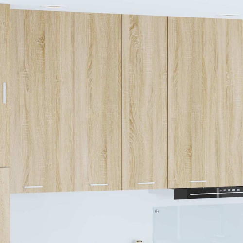 vidaXL Hängande skåp Sonoma-ek 60 x 31 x 100 cm Konstruerat trä