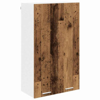 Produktbild för Hängande skåp Gammalt trä 60 x 31 x 100 cm Konstruerat trä