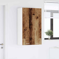 Produktbild för Hängande skåp Gammalt trä 60 x 31 x 100 cm Konstruerat trä