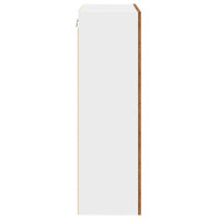 Produktbild för Hängande skåp Gammalt trä 60 x 31 x 100 cm Konstruerat trä