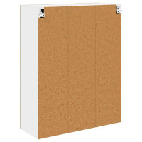 Produktbild för Hängande skåp Sonoma-ek 80 x 31 x 100 cm Konstruerat trä