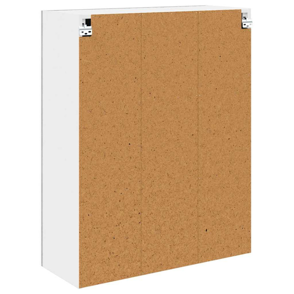 Produktbild för Hängande skåp Grå Sonoma 80 x 31 x 100 cm Konstruerat trä