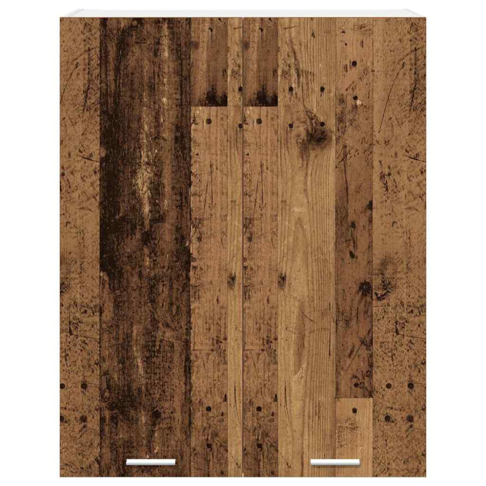 Produktbild för Hängande skåp Gammalt trä 80 x 31 x 100 cm Konstruerat trä