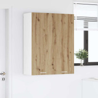 Produktbild för Hängande skåp Artisan Ek 80 x 31 x 100 cm Konstruerat trä