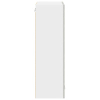 Produktbild för Hängande skåp Betonggrå 60 x 31 x 100 cm Konstruerat trä