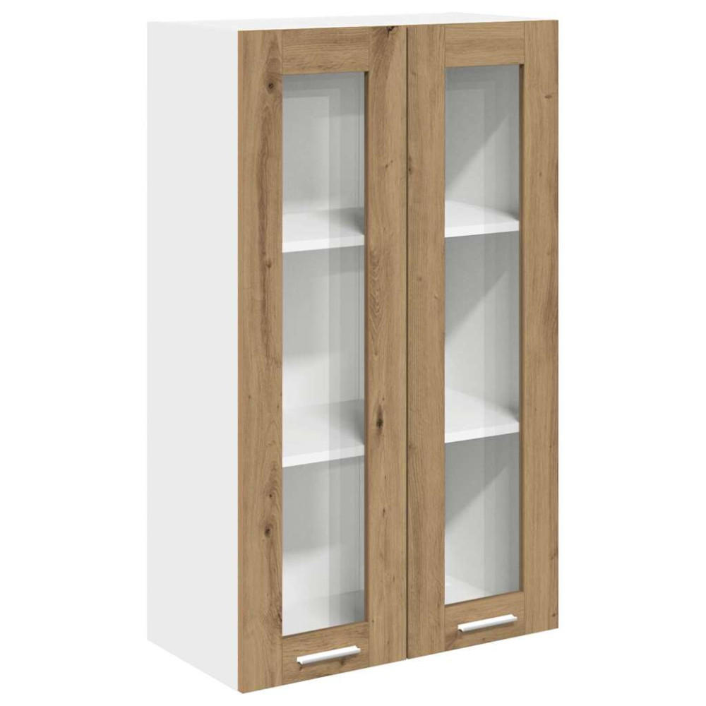 Produktbild för Hängande skåp Artisan Ek 60 x 31 x 100 cm Konstruerat trä