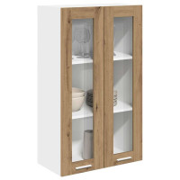 Produktbild för Hängande skåp Artisan Ek 60 x 31 x 100 cm Konstruerat trä