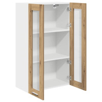 Produktbild för Hängande skåp Artisan Ek 60 x 31 x 100 cm Konstruerat trä