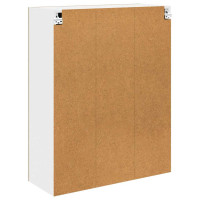 Produktbild för Hängande skåp Sonoma-ek 80 x 31 x 100 cm Konstruerat trä