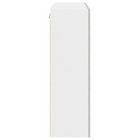Produktbild för Hängande skåp Betonggrå 80 x 31 x 100 cm Konstruerat trä