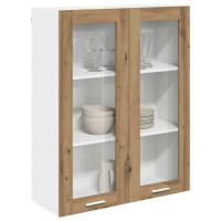 Produktbild för Hängande skåp Artisan Ek 80 x 31 x 100 cm Konstruerat trä