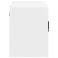 Produktbild för Väggglasförråd LUCCA 2 pcs Vit 60 x 31 x 40 cm Konstruerat trä