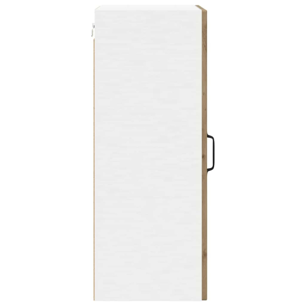 Produktbild för Väggglasförråd LUCCA 2 pcs Artisan-ek 40 x 31 x 80 cm