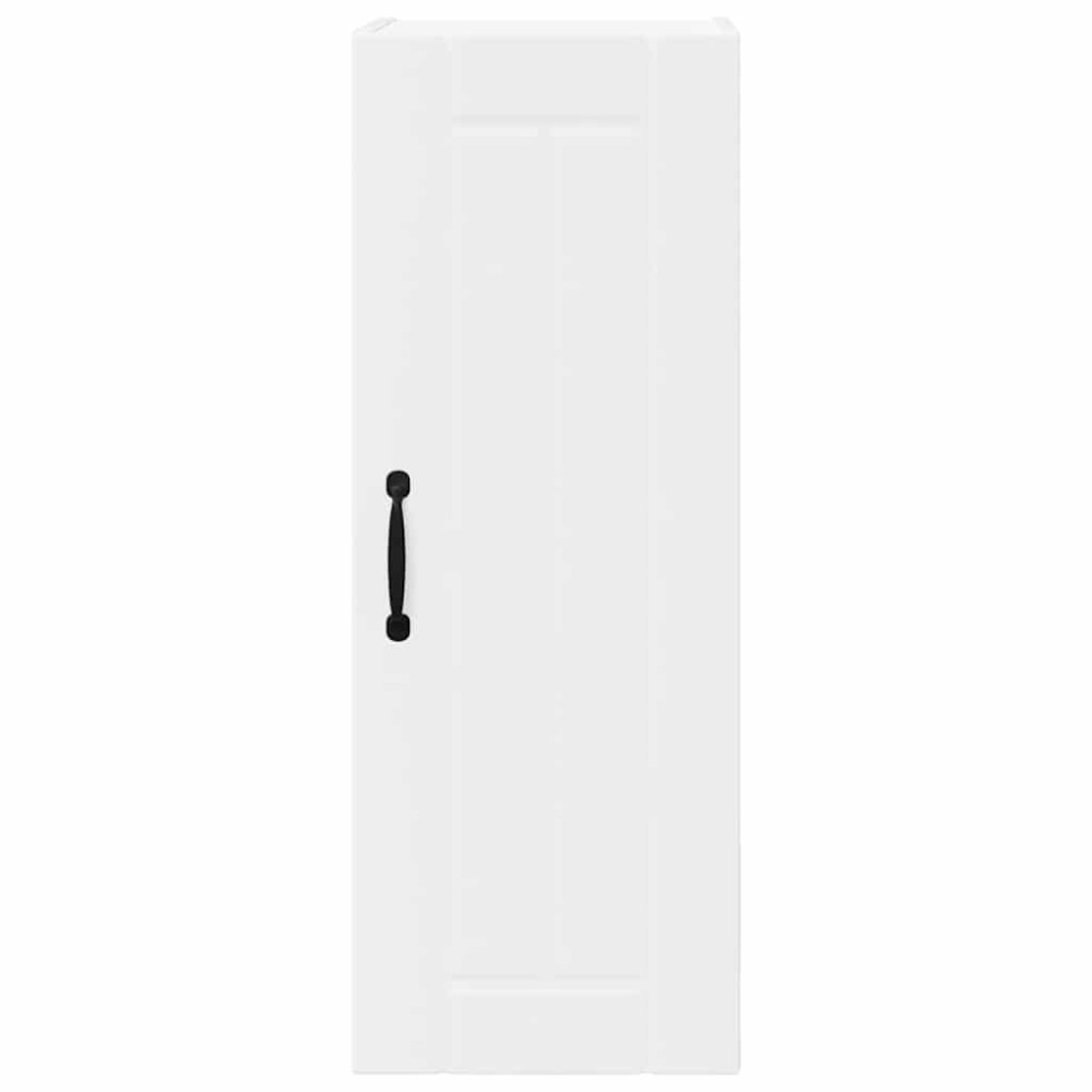 Produktbild för Väggskåp LUCCA 2 pcs Vit 30 x 31 x 80 cm Konstruerat trä