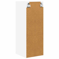 Produktbild för Väggskåp LUCCA 2 pcs Vit 30 x 31 x 80 cm Konstruerat trä