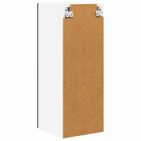 Produktbild för Väggskåp LUCCA 2 pcs Svart 30 x 31 x 80 cm Konstruerat trä