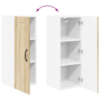 Produktbild för Väggskåp LUCCA Sonoma-ek 30 x 31 x 80 cm Konstruerat trä