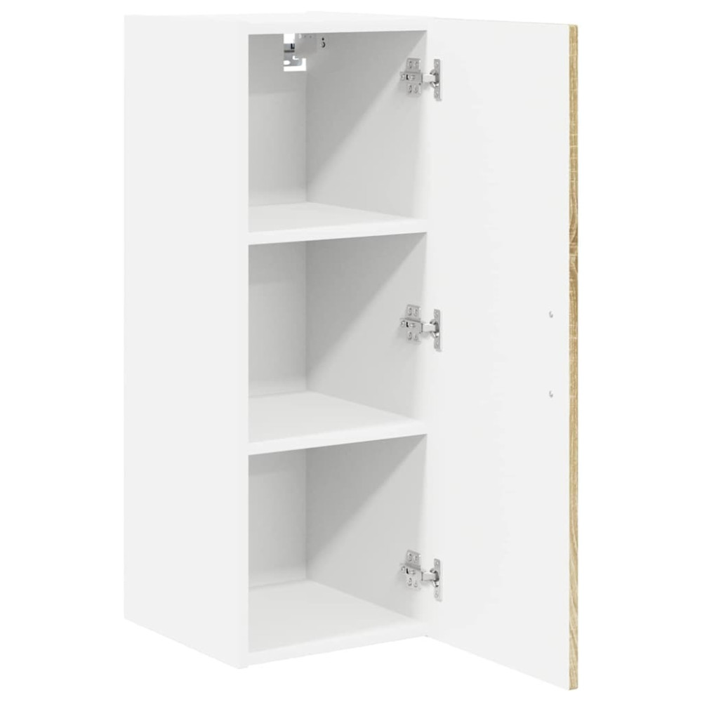 Produktbild för Väggskåp LUCCA Sonoma-ek 30 x 31 x 80 cm Konstruerat trä