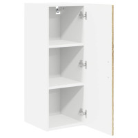 Produktbild för Väggskåp LUCCA 2 pcs Sonoma-ek 30 x 31 x 80 cm Konstruerat trä