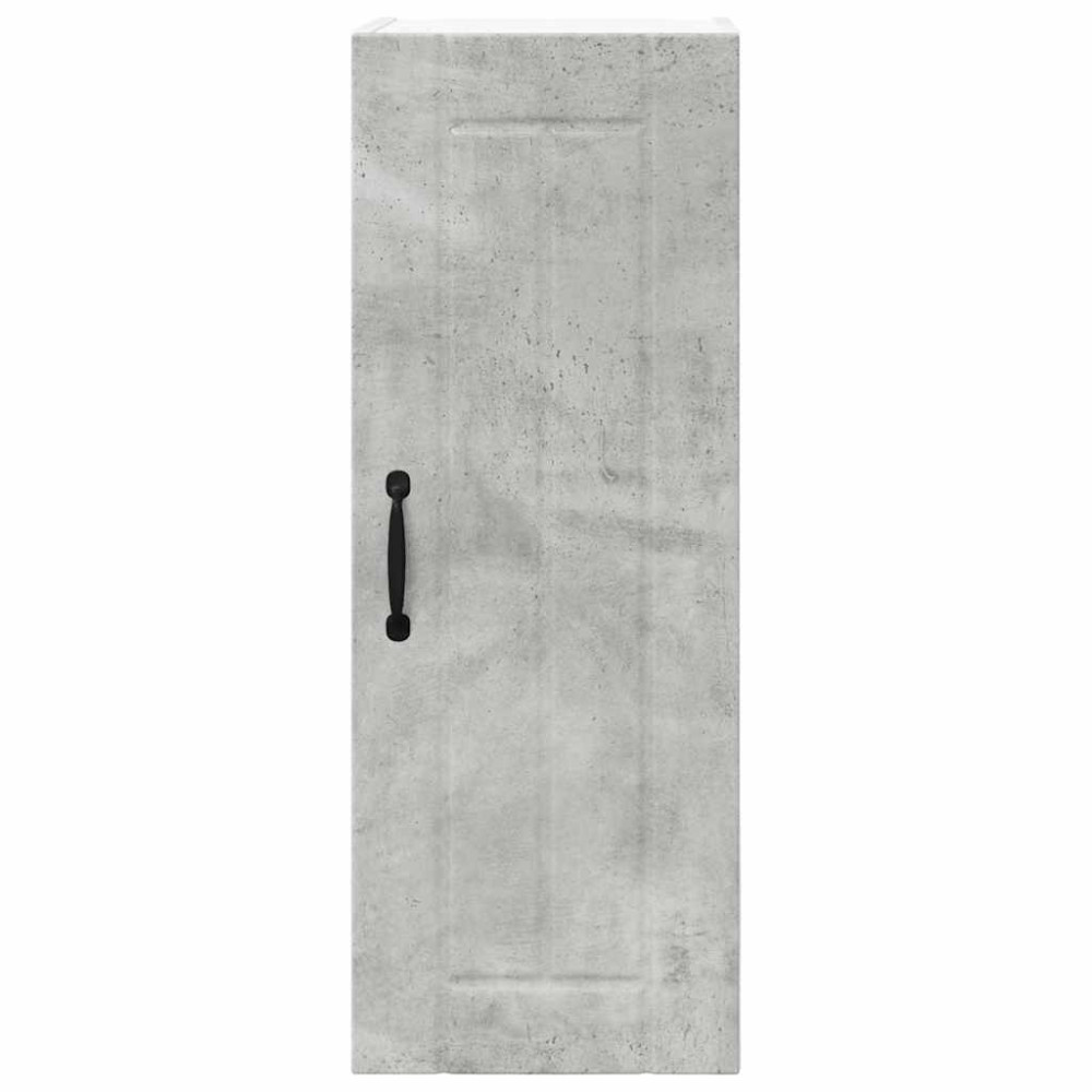 Produktbild för Väggskåp LUCCA Betonggrå 30 x 31 x 80 cm Konstruerat trä