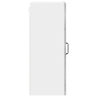 Produktbild för Väggskåp LUCCA 2 pcs Betonggrå 30 x 31 x 80 cm Konstruerat trä