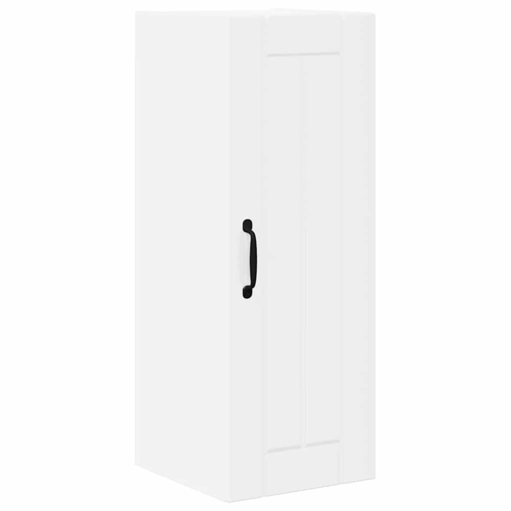 Produktbild för Väggskåp LUCCA 2 pcs Vit högglans 30 x 31 x 80 cm