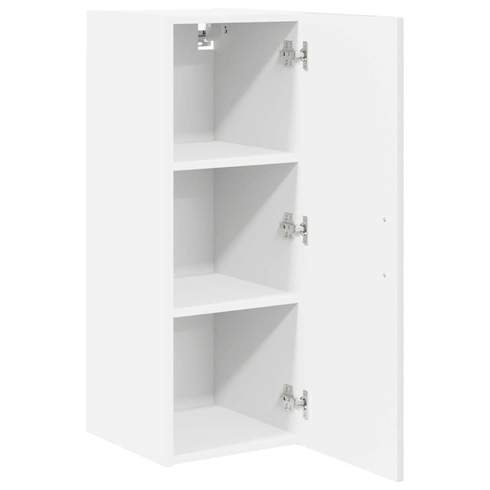 Produktbild för Väggskåp LUCCA 2 pcs Vit högglans 30 x 31 x 80 cm