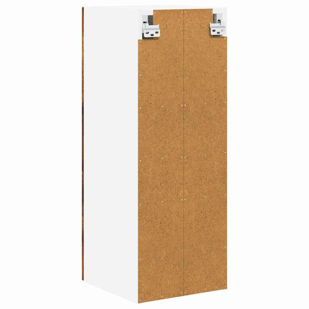 Produktbild för Väggskåp LUCCA Rökt ek 30 x 31 x 80 cm Konstruerat trä