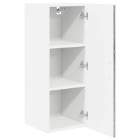 Produktbild för Väggskåp LUCCA 2 pcs Grå sonoma-ek 30 x 31 x 80 cm