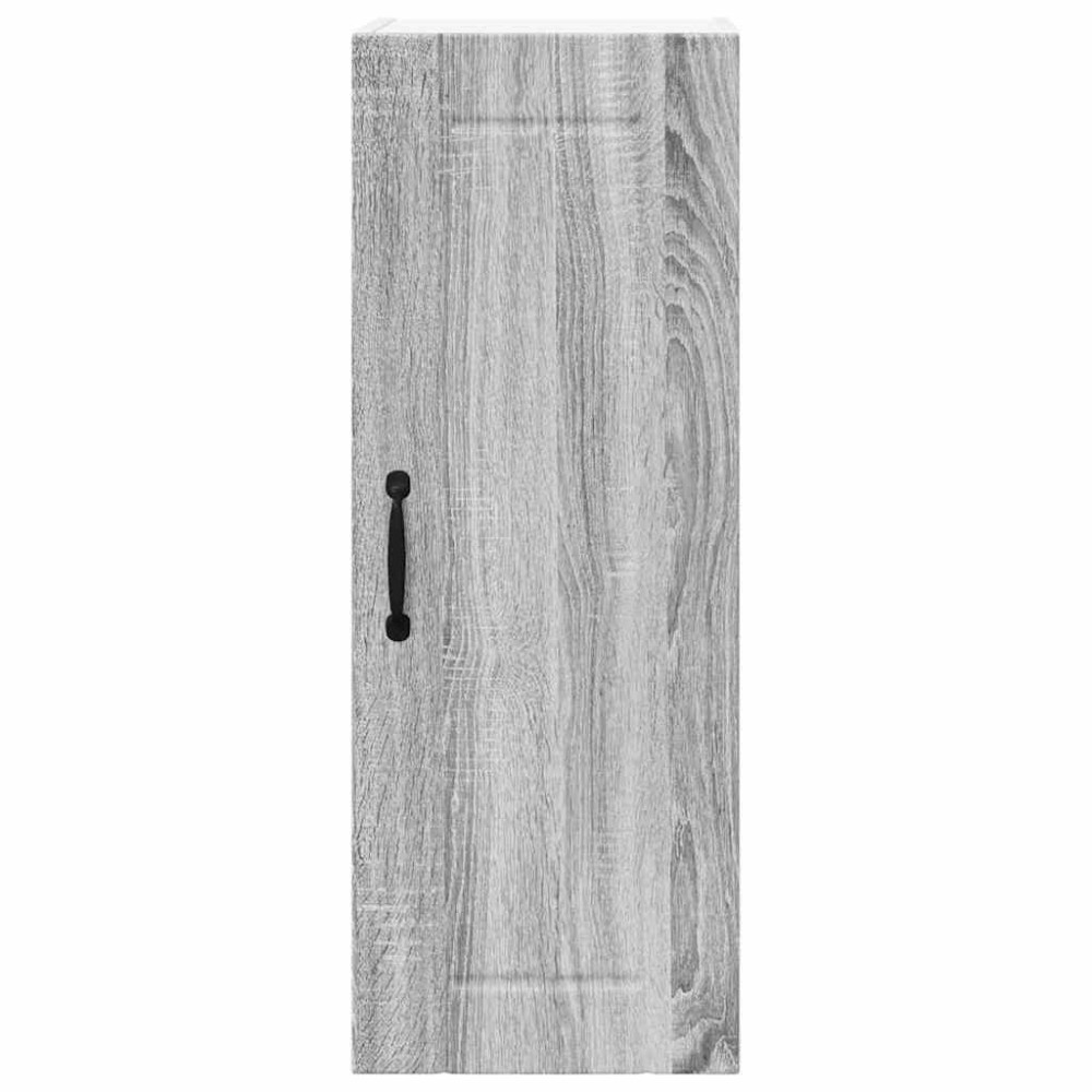 Produktbild för Väggskåp LUCCA 2 pcs Grå sonoma-ek 30 x 31 x 80 cm