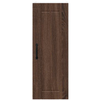 Produktbild för Väggskåp LUCCA 2 pcs Brun ek 30 x 31 x 80 cm Konstruerat trä
