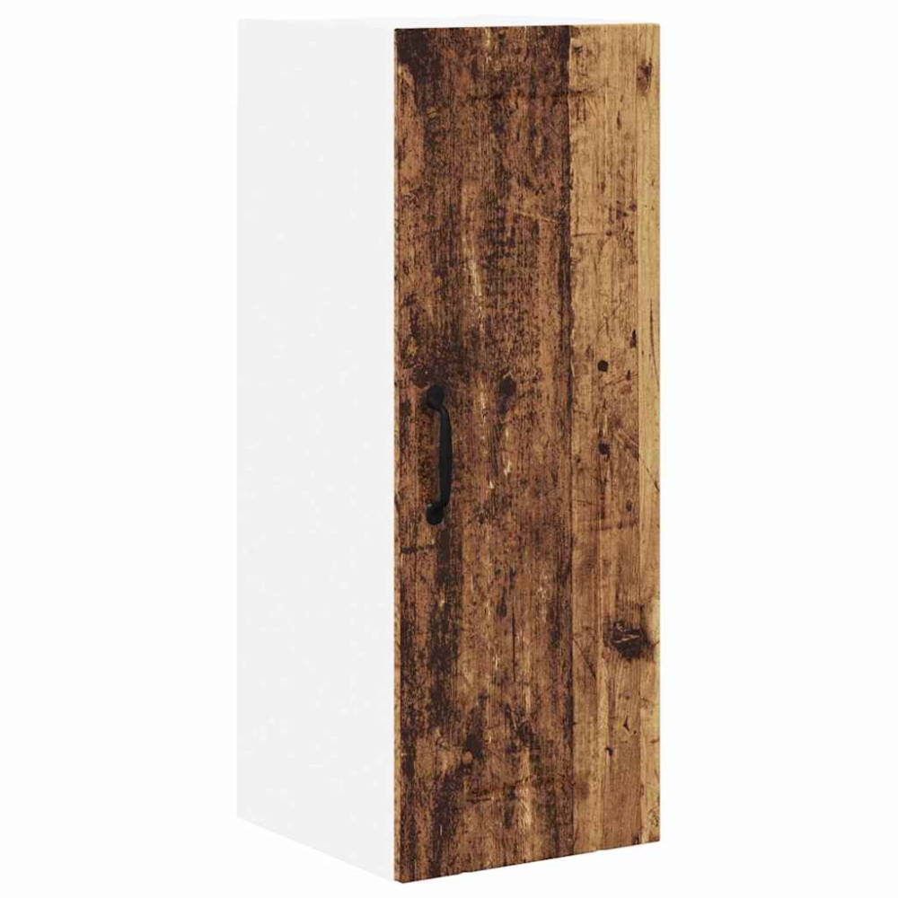 Produktbild för Väggskåp LUCCA Gammalt trä 30 x 31 x 80 cm Konstruerat trä