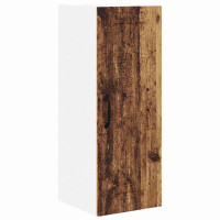 Produktbild för Väggskåp LUCCA Gammalt trä 30 x 31 x 80 cm Konstruerat trä