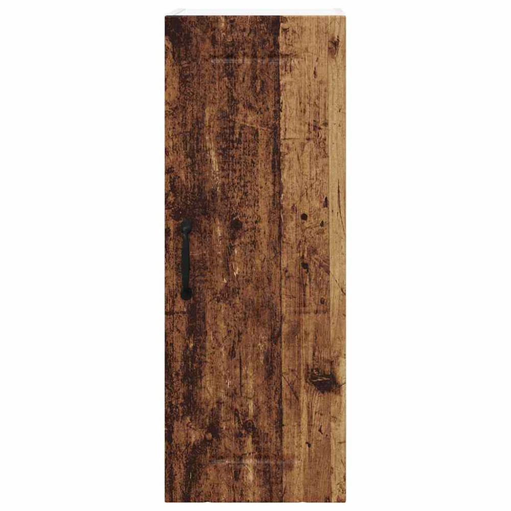 Produktbild för Väggskåp LUCCA Gammalt trä 30 x 31 x 80 cm Konstruerat trä