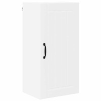 Produktbild för Väggskåp LUCCA Vit 40 x 31 x 80 cm Konstruerat trä
