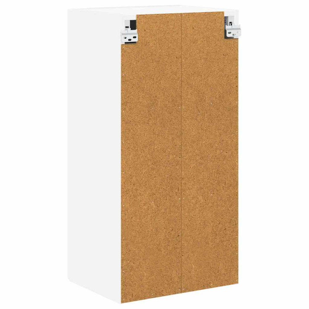 Produktbild för Väggskåp LUCCA Vit 40 x 31 x 80 cm Konstruerat trä