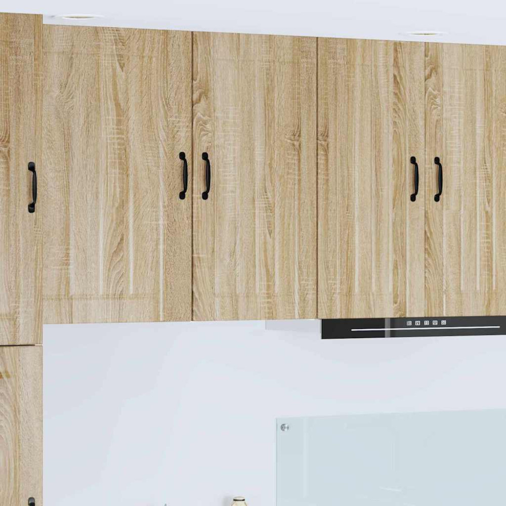 Produktbild för Väggskåp LUCCA Sonoma-ek 40 x 31 x 80 cm Konstruerat trä