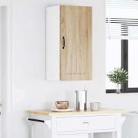 Produktbild för Väggskåp LUCCA Sonoma-ek 40 x 31 x 80 cm Konstruerat trä